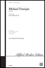 Michael Finnigin Three-Part Mixed choral sheet music cover Thumbnail